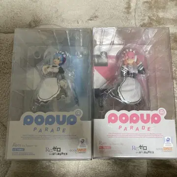 POP UP PARADE 리제로 렘 라무 빙계 의류 ver. 2개 세트