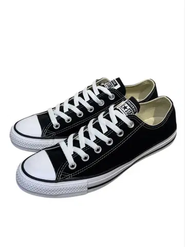 CONVERSE ALL STAR OX 캔버스 블랙 미국 기획