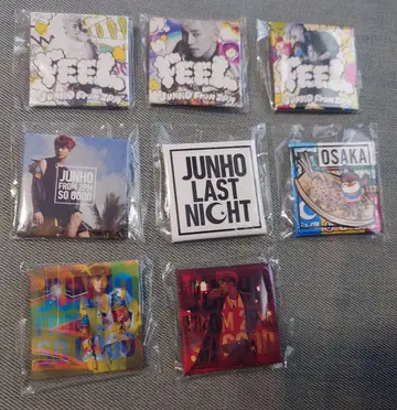 Junho (준호) 2PM 캔뱃지 스티커 세트