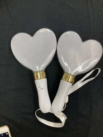 하트 응원봉 2개 세트