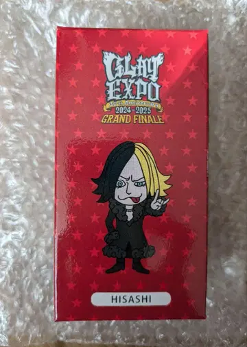 GLAY HISASHI 피규어 (스티커 포함)