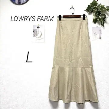 9295 LOWRYS FARM 맥시 길이 머메이드 스커트 L