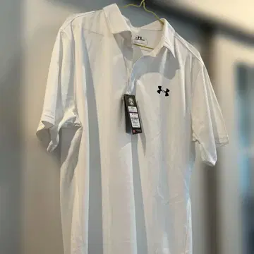 언더아머 피케 셔츠 2XL 화이트