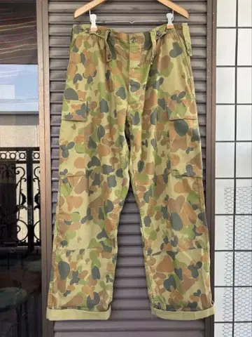 90년대 호주 군용 카모플라쥬 카고 팬츠