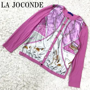 LA JOCONDE 라조콘다 긴팔 가디건 핑크 11 B657
