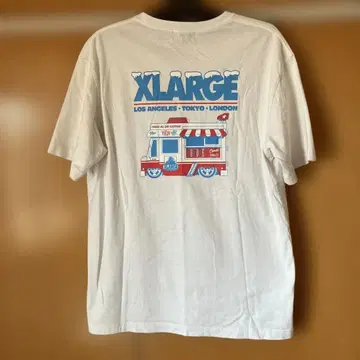 XLARGE 아이스크림 트랙 티셔츠