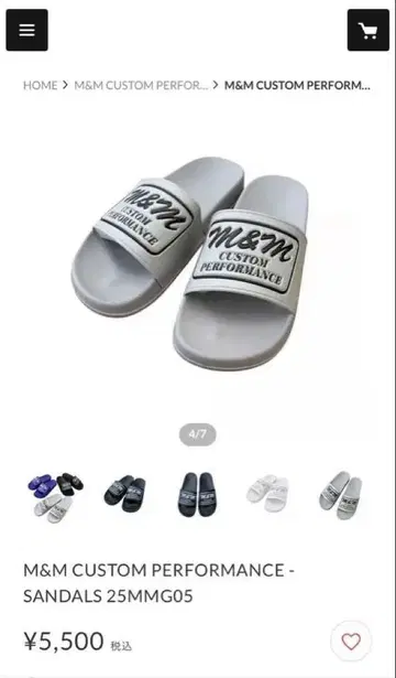 M&M CUSTOM PERFORMANCE 샌들
