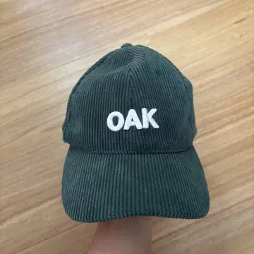 벨로아 BAYFLOW OAK 자수 캡 그린