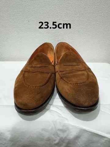 브라운 스웨이드 로퍼