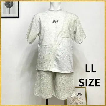 미사용 새상품 남성용 세트업 맨투맨 홈웨어 선물 LL 그레이