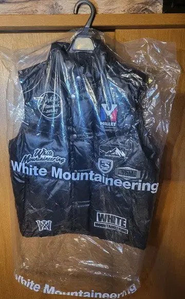 White Mountaineering 다운 베스트 MILLET