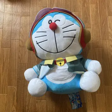 도라에몽 봉제 인형 약 30cm 윙크