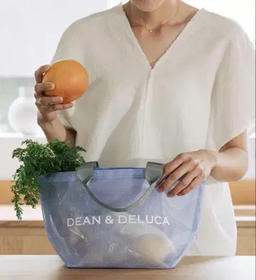2025 새상품, 미사용 DEAN & DELUCA 메쉬 토트 S 사이즈