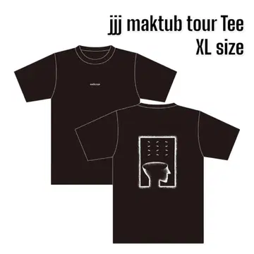 jjj maktub tour Tee XL 사이즈 새상품