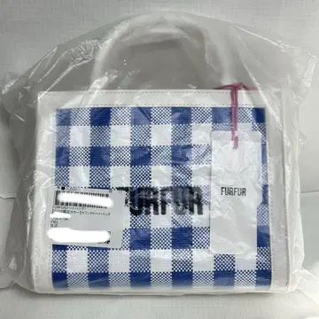 FURFUR 라피아 토트백 토트백 숄더백 블루