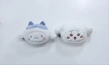 산리오 치이카와 (먼작귀) 헤어 클립 시나몬 하치와레