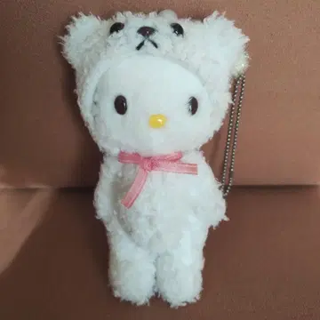 헬로키티 봉제 인형 키링