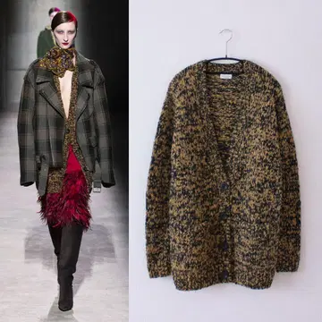 DRIES VAN NOTEN/드리스/21FW/멜란지 가디건