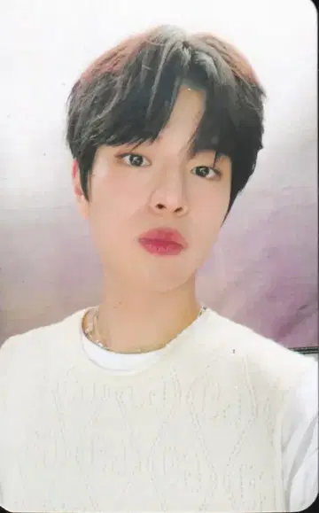 StrayKids FC 2기 혜택 Seungmin 트레이딩 카드 파랑