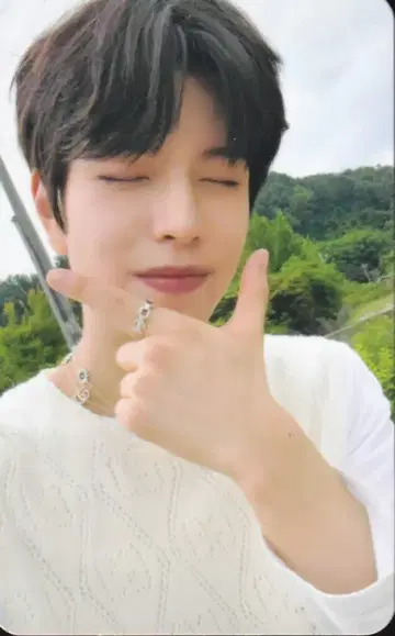 StrayKids FC 2기 혜택 Seungmin 트레이딩 카드 노랑