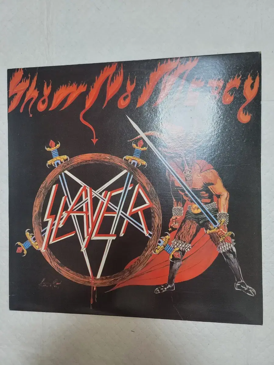 SLAYER LP 미사용
