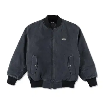 [구하기 어려움] Wind and sea wash canvas 봄버 자켓