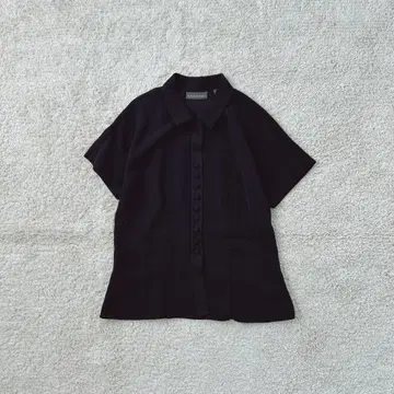 셔츠 블라우스 반팔 티셔츠 겉옷 캐주얼 심플 MUJI