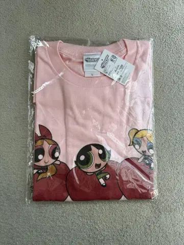 파워 퍼프 걸 PPG 티셔츠 L