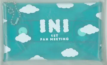 INI 2021 1st FAN MEETING 클리어 케이스 클리어 블루