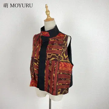 MOYURU 모에 실크 100% 슬리브리스 블라우스