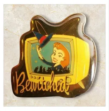 Bewitched 부인은 마녀 핀 배지 2개와 박스 세트