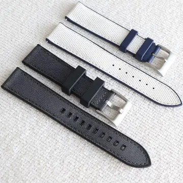 시계 고무 벨트 2 개 20mm-18mm 스트랩