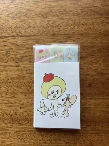 chame 카메 투명 인간 제작소 카메레온 타케다 후센 스티커 메모 패드
