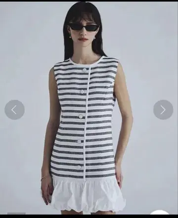 eimy istoire MARINE TWEED 미니 원피스
