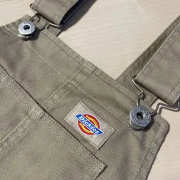 디키즈 카키 오버롤 스커트 S