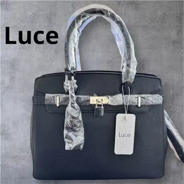 Luce 블랙 숄더백 핸드백 출퇴근 가방 블랙 대용량