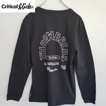 미사용 새상품 TCSS 크리티컬 슬라이드 롱 T셔츠 S 사이즈 블랙