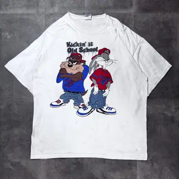 Looney Tunes Kriss Kross 패러디 티셔츠 XL