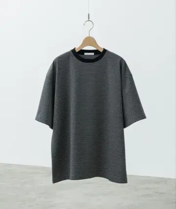WYM LIDNM/NARROW BORDER WIDE TEE 화이트