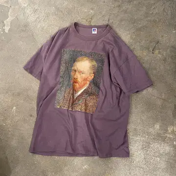 GOGH 빈티지 티셔츠 고흐 초상화 XL