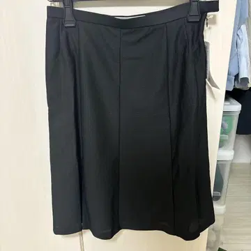 Selery 블랙 플레어 스커트 13호