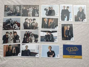 SixTONES 공식 사진 VVS 도리보 GOLD