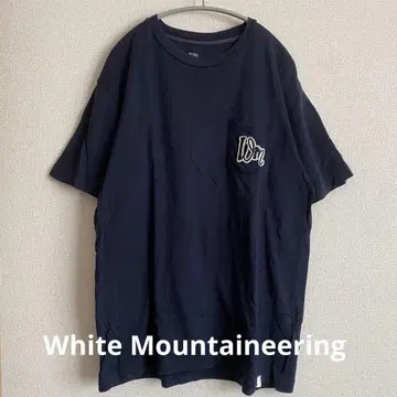 White Mountaineering 와펜 포켓 티셔츠