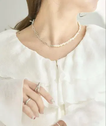 kastane [fiw.] 랜덤 펄 목걸이