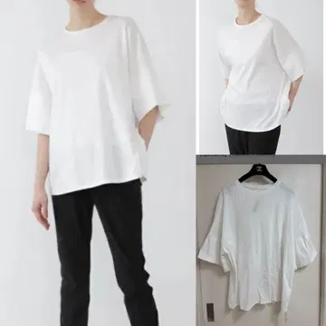 택 포함 새상품 ADORE 어도어 알비니 오가닉 코튼 오버 티셔츠