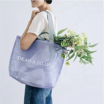 L 사이즈 DEAN&DELUCA 메쉬 토트백 라일락