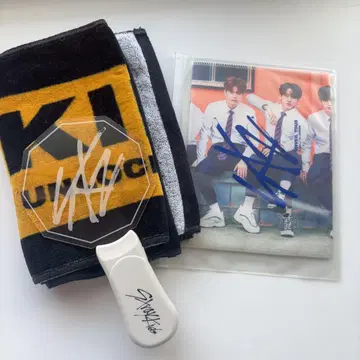 straykids 초기 펜라 슬로건 머플러 타월
