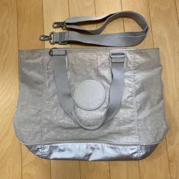 KIPLING 키플링 베이지 토트 숄더백