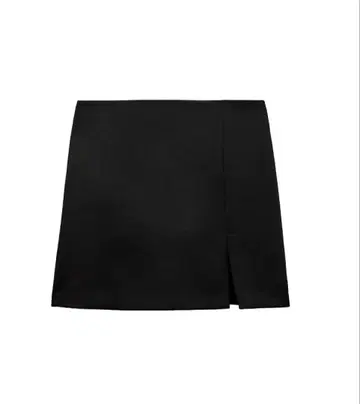 자라 슬릿 헴 스코트 블랙 M 사이즈