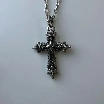 십자가 실버 목걸이 크로스